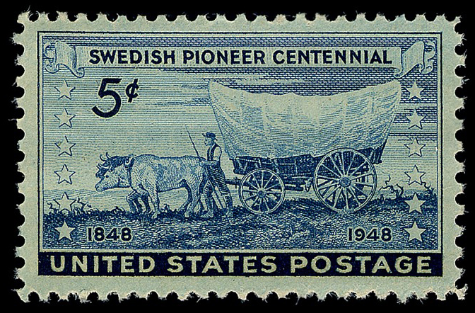 5-cent Swedish Pioneer Centennial